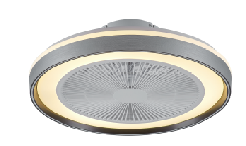【LSD-7005-24】Modern bedroom fan light with hidden 24-inch fan, dimmable RGB, Bluetooth, suitable for living room