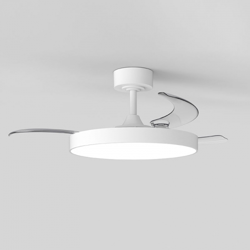 【SK-601-3Y】Modern ceiling light with hidden fan, LED bright bedroom fan, living room light, dining room chandelier