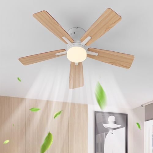 【SR602-RGB】RGB fan light 52 inch modern bedroom fan pendant light remote control DC motor 5-blade LED ceiling fan light