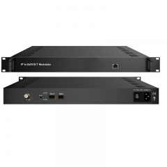 Max 256 IP in 8 Channels IP to DVB-T Converter Digital RF Modulator