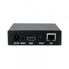 H.264 H.265 Live HDMI Video Encoder Supports RTSP, RTP, RTMP, HTTP, UDP, SRT, ONVIF for IPTV, Live Stream Broadcast Supports YouTube, Facebook