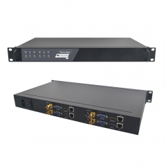 4 Channels Decoder IP Streaming To HD 3G-SDI Video Audio Decoder H.265 4K HTTP RTSP RTMP UDP HLS To HDMI SDI VGA CVBS Converter