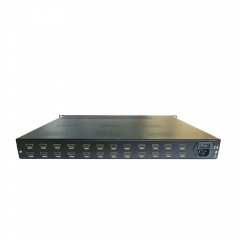 24 channel HD encoder HDMI to IP / ASI IPTV front-end system equipment Hotel TV system equipment