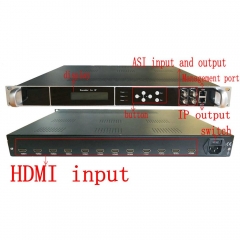 12 Channels HDMI to IP H.264 HD MPEG4 AVC Encoder