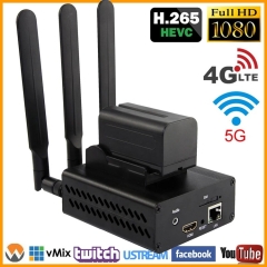 H.265 HEVC H.264 AVC 4G LTE HDMI Video Encoder HDMI Transmitter live Broadcast encoder wireless H264 iptv encoder