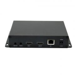 H.264 H.265 Hevc HDMI To IP Encoder RTMP SRT IPTV Streaming with LCD Display