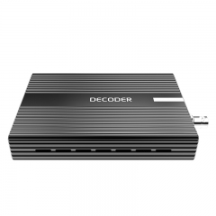 NDI HX H.264 or H.265 16CH IP To SDI/HDMI Converter, 4K HD Video RTMP SRT RTSP Video Streaming Kiloview IPTV hardware Decoder
