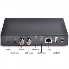 4K@30FPS H.264 H.265 HDMI SDI to NDI Video Converter Encoder Decoder over internet