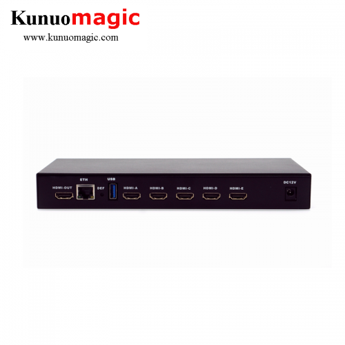 Hevc H.265 4K@30Fps HDMI SRT Video Encoder to Ip H.264 H.265 IPTV MPEG4 RTSP HLS RTMPS HD Live Stream Facebook Youtube