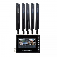 2021New Portable 5G 4K Multi-Camera Live Streaming Studio Device Encoder Switcher Recorder Monitor Mixer 4 in 1 Equipment