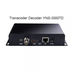 H.265 HDMI Decoder for IP TV Support RTSP/TS/ FLV/RTMP/UDP Input H.265/H.264 Video decoding