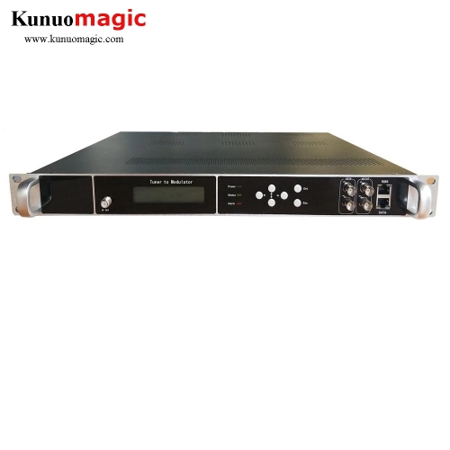 DVB-S2 to DVB-T DVB-C to DVB-T/C Customized 24-channel Tuner to IP/ASI/modulation integrated machine