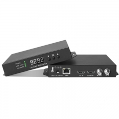 HDMI to DVB-T RF TV Digial Catv Modulator AC3 Encoder Modulatore Mpeg2 1080P Input to Loop DVB-T ISDB-T DVB-C ATSC-T