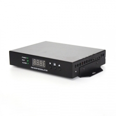 HDMI to DVB-T RF TV Digial Catv Modulator AC3 Encoder Modulatore Mpeg2 1080P Input to Loop DVB-T ISDB-T DVB-C ATSC-T