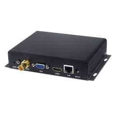 NDI IP RTMP HTTP to HDMI VGA CVBS hd IPTV video decoder for H.265 RTMP Real-time IPTV Application