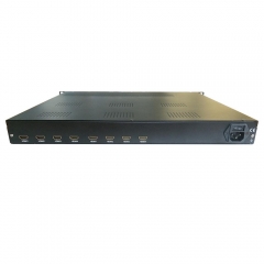 Digital TV Broadcast Video Encoder Modulator 1080P 8 Channels HDMI to ATSC QAM ISDBT DVBT DVBC RF Modulator