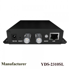 HEVC H.265 H.264 SD HD 3G SDI to IP Live Video Streaming Encoder with RTMPS HTTP RTSP RTMP UDP ONVIF HLS