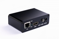 Tiny 4K H.265 H.264 IPTV Video HDMI Facebook Youtube SRT RTMP RTSP HTTP UDP HLS Live Media Streaming Video Decoder with USB