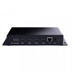 4 Channels Live Streaming Video Encoder H265 RTMP Encoder HDMI Encoder IPTV With SRT HLS HTTP RTSP UDP RTP RTMPS