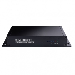 4 Channels Live Streaming Video Encoder H265 RTMP Encoder HDMI Encoder IPTV With SRT HLS HTTP RTSP UDP RTP RTMPS