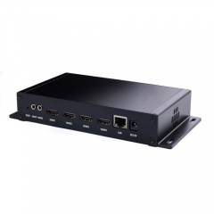 4 Channels Live Streaming Video Encoder H265 RTMP Encoder HDMI Encoder IPTV With SRT HLS HTTP RTSP UDP RTP RTMPS