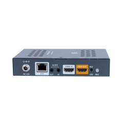 USB TF Recoding 4 streams H.264 H.265 HDMI 1080 60fps Encoder With HDMI Loop Out SRT RTMP UDP HLS RTSP