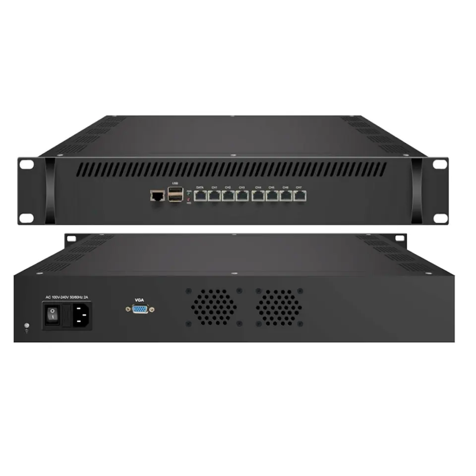 YDS3508S Series HTTP/UDP/RTP/RTSP/ HLS 2-in-1 IP Gateway + IPTV Server
