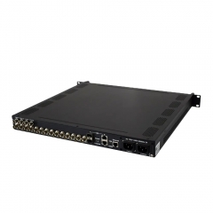 High quality digital 12 channel multiplexer ISDB-T multiplexer with 12 ASI input