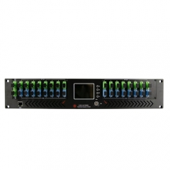 Built-in WDM CATV EDFA 16 port Erbium Doped Fiber Amplifier