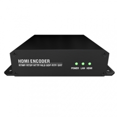 Single Channel HDMI to IP 1080P@60FPS 4K@30FPS H.265 SRT HLS NDI Converter Live streaming Video Encoder