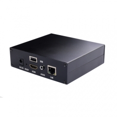 H.265 HEVC H.264 HD HDMI USB to IP Video Encoder SRT RTMP HLS Live Streaming Broadcast Streamer