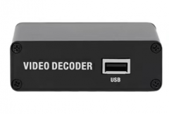 H.265 H.264 USB IP To HDMI Video Streaming Decoder HD IP Camera Decoder For Decoding SRT HTTP RTSP RTMP UDP HLS