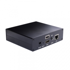 H.265 HEVC H.264 HD HDMI USB to IP Video Encoder SRT RTMP HLS Live Streaming Broadcast Streamer