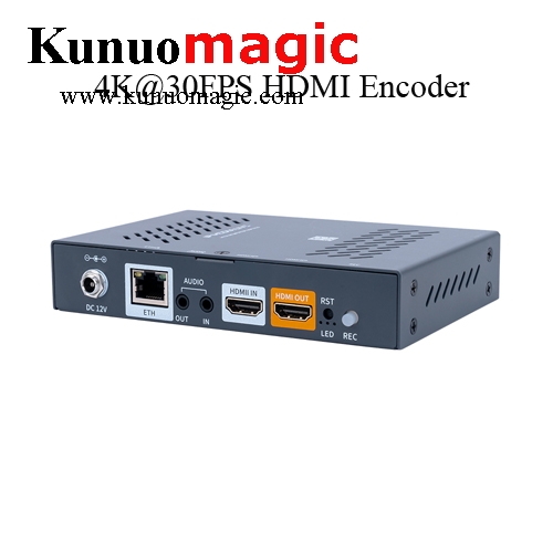 Single Channel H.265/H.264 HDMI Video 1080P@60FPS 4K@30FPS Low Latency Encoder