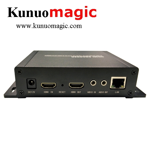 4K@60FPS HDMI Hevc SRT Video Encoder Ultra Low Latency Video Stream Encoder with Recording Function