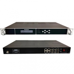 24 Channels Digital Modulator RTSP HTTP RTMP HLS SRT IP to RF QAM DVB-T DTMB ATSC ISDBT Headend Modulator