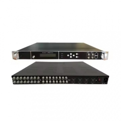 1080p HD H.264 Modulator Multi Channel HDMI and Tuner to rf modulator DVB-S2 DVB-T2 to QAM Encoder Modulator