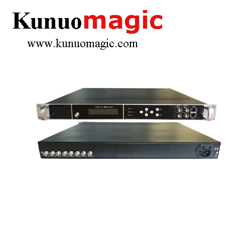 DVB-S2 DVB T2 to DVB T Modulator for wireless Digital TV Headend System Broadcasting Equipment