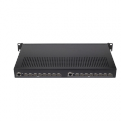 8 16 24 Channels H264 H265 H.265 CATV Headend IPTV HDMI IP Live Streaming Video Encoder for Digital Cable TV Broadcasting