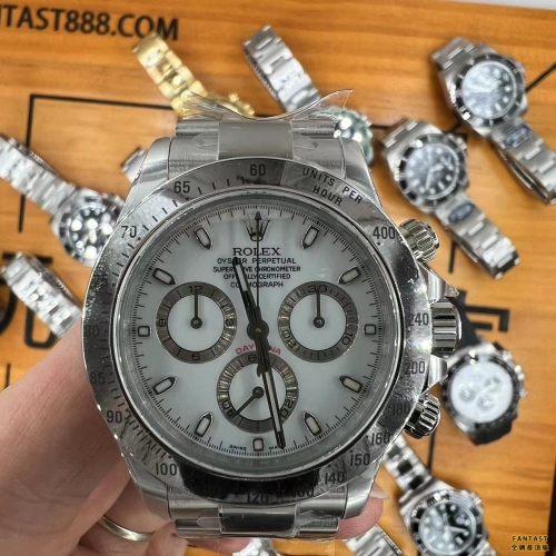 FANTAST高仿手錶實拍圖 CLEAN廠 C廠 116520 鋼圈白迪通拿