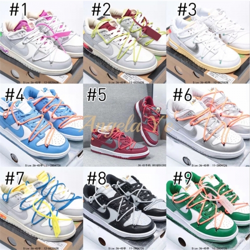 1 Pair fashion sport shoes size:5.5-11 with box free shipping Dunk #PS1466
