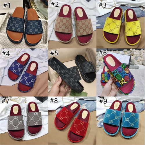 1 pair fashion slide slipper for women with box size:5-10 #11745