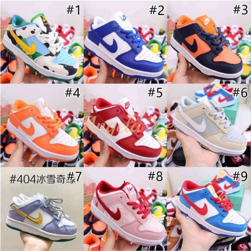 1 Pair fashion kids sport shoes with box size:9C-4Y Free Shipping #7318