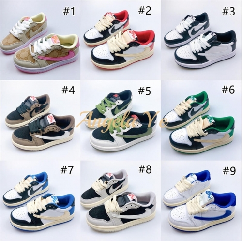 1 Pair fashion kids sport shoes size:8C-4Ywith box free shipping #16990