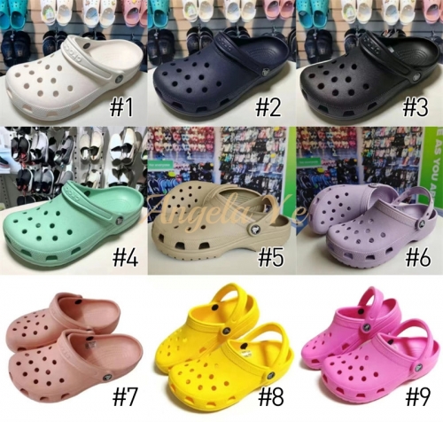 Wholesale fashion slipper size:M4-M11 CRO DDX #17206