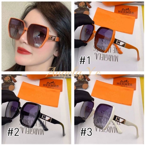 Wholesale fashion sunglasses with box HES #15600
