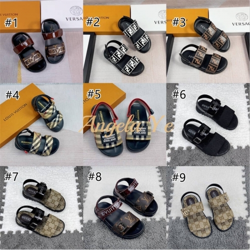 Top quality fashion sandals shoes for kid size:9C-3Y #18843
