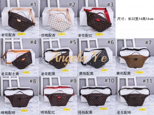 Wholesale fashion Waist bag size:232*14*16cm #19111