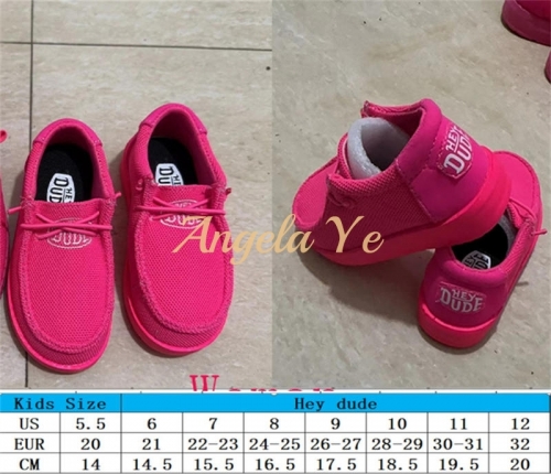 wholesale fashion canvas shoes for kids size:5.5-12 #19338