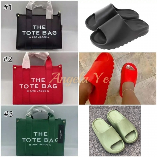 1 set fashion slipper & bag MAJ #11117